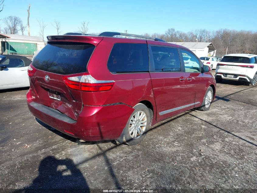 2015 Toyota Sienna Xle 8 Passenger