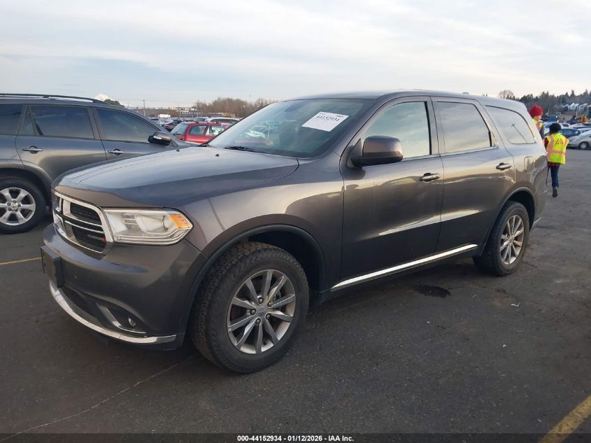 2017 Dodge Durango Sxt Awd