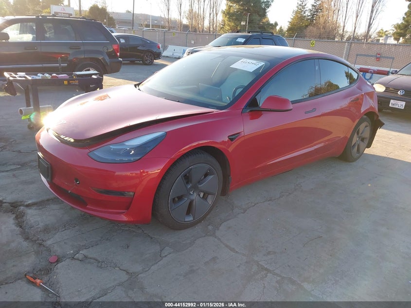2022 Tesla Model 3 Long Range Dual Motor All-Wheel Drive