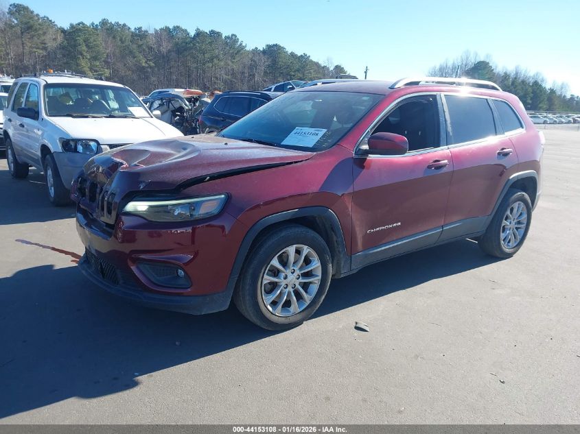 2019 Jeep Cherokee Latitude Fwd
