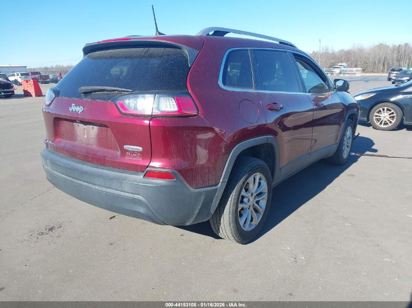 2019 Jeep Cherokee Latitude Fwd