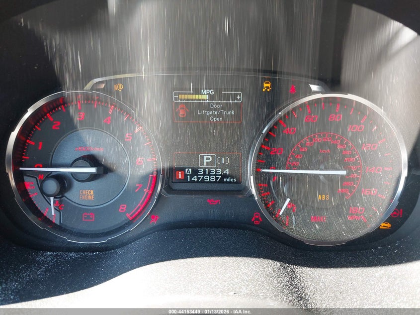 2015 SUBARU WRX SEDAN 2.0L H-4 DI, DOHC, VVT, TURBO, 268HP