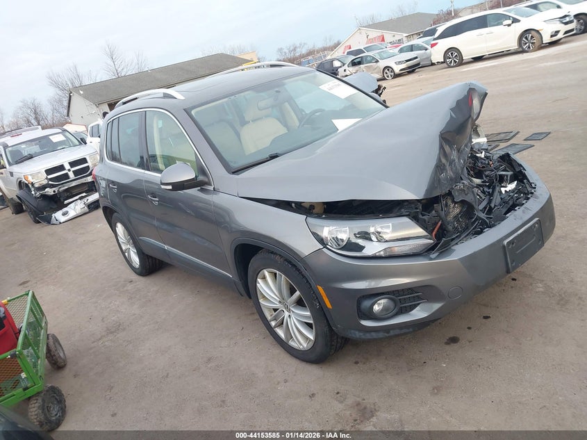 2013 Volkswagen Tiguan S/Se/Sel