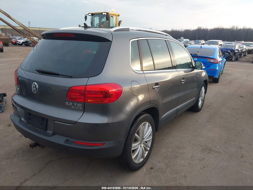 2013 Volkswagen Tiguan S/Se/Sel