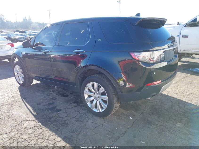 2016 Land Rover Discovery Sport Hse Lux