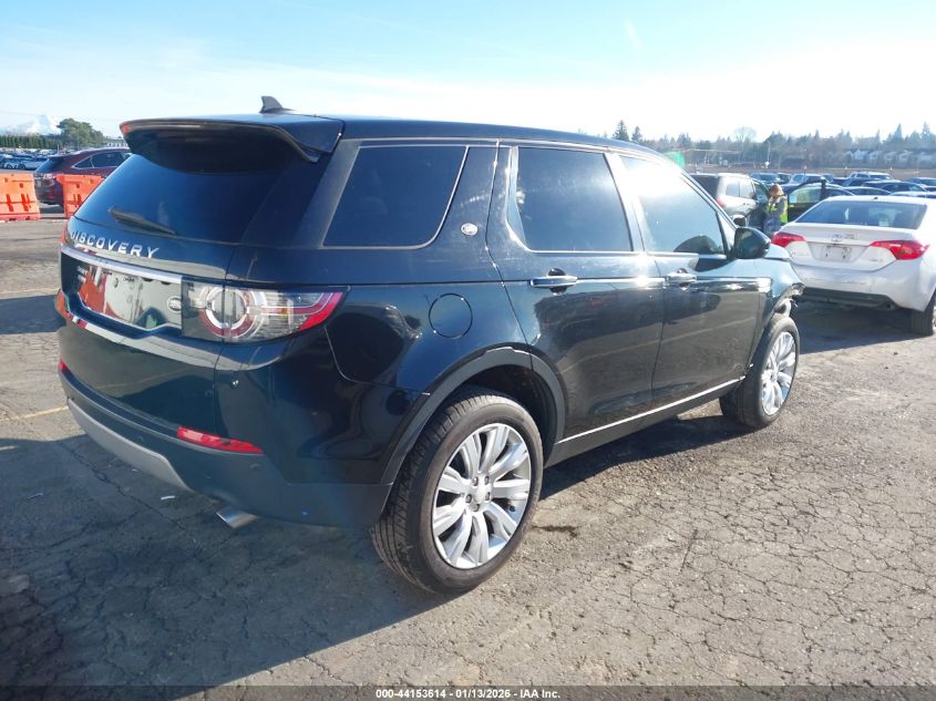 2016 Land Rover Discovery Sport Hse Lux