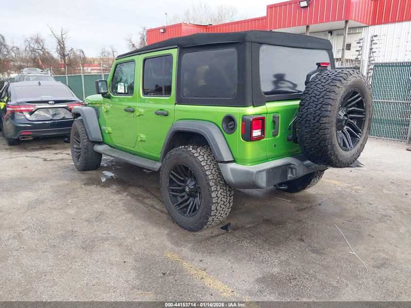 2018 Jeep Wrangler Unlimited Sport S 4X4