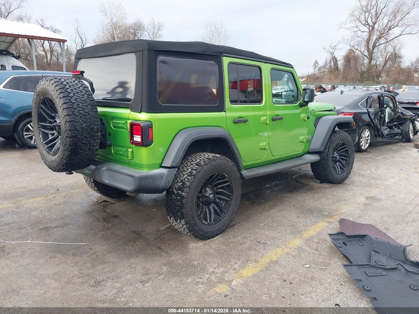 2018 Jeep Wrangler Unlimited Sport S 4X4