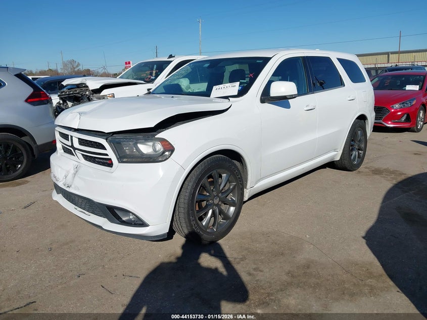 2018 Dodge Durango Gt Rwd