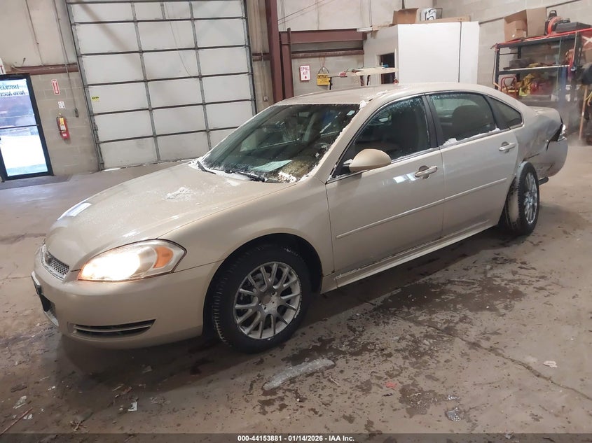 2012 Chevrolet Impala 3.6 Lt beige Lot 111044153881 Vin 2G1WG5E36C1217656