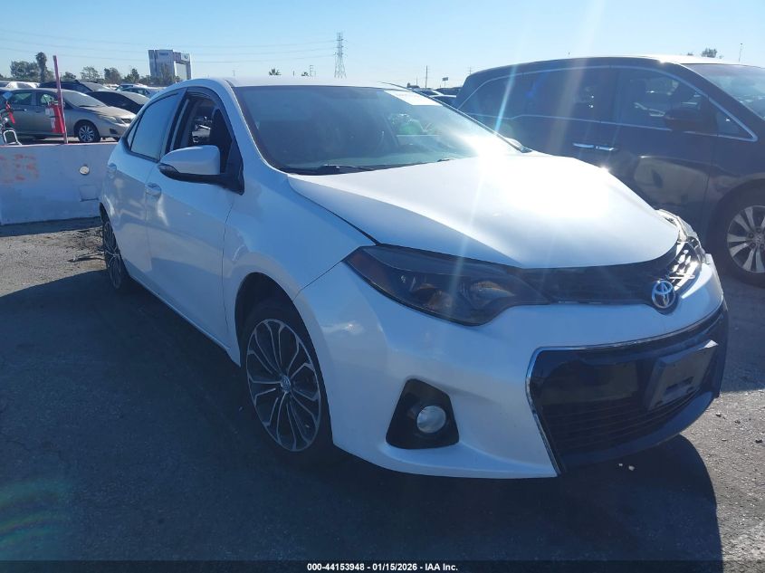 2014 Toyota Corolla S Plus
