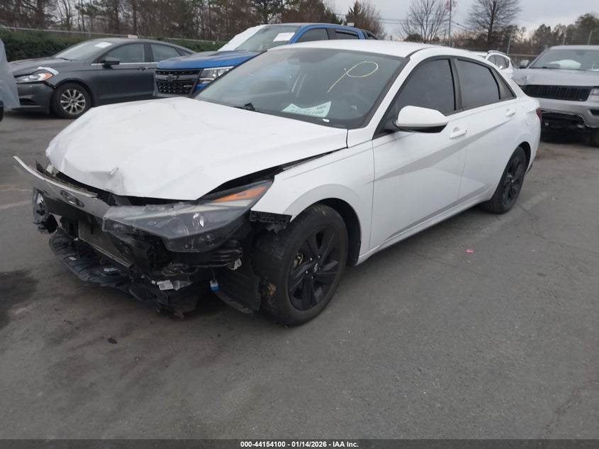 VIN 5NPLM4AG3MH032762 2021 HYUNDAI ELANTRA SEL