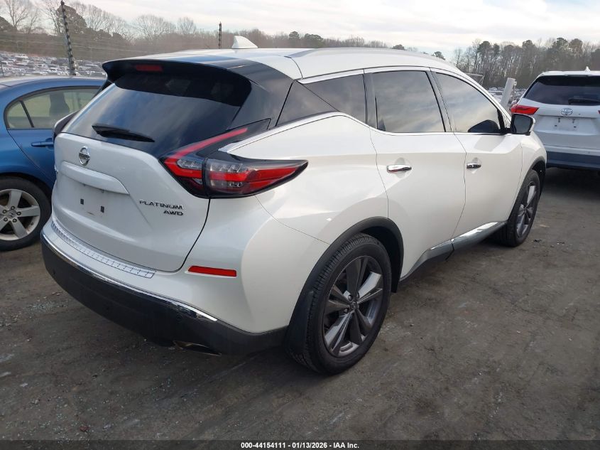 2020 Nissan Murano Platinum Intelligent Awd