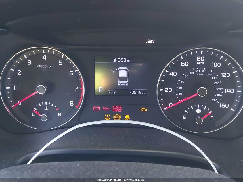 2020 Kia Forte Lxs VIN: 3KPF24AD4LE243531 Lot: 44154130