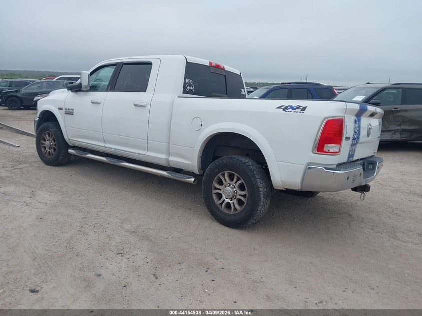 Vin: 3c6ur5nj6fg605447, lot: 44650470, ram 2500 laramie 20153