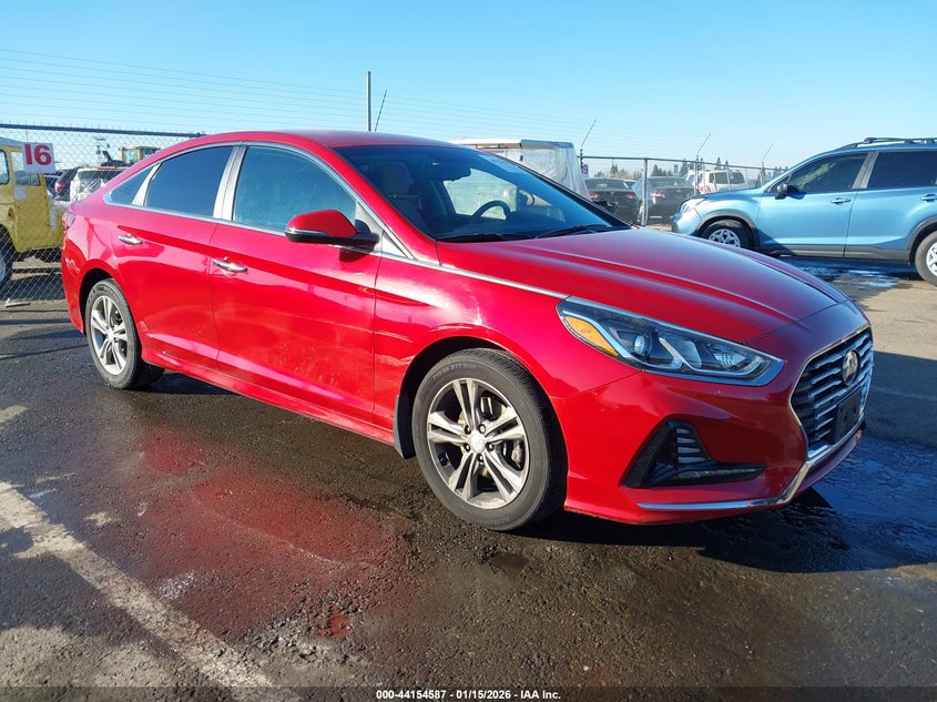 5NPE34AF2JH635569 2018 Hyundai Sonata Sel auction photo 1