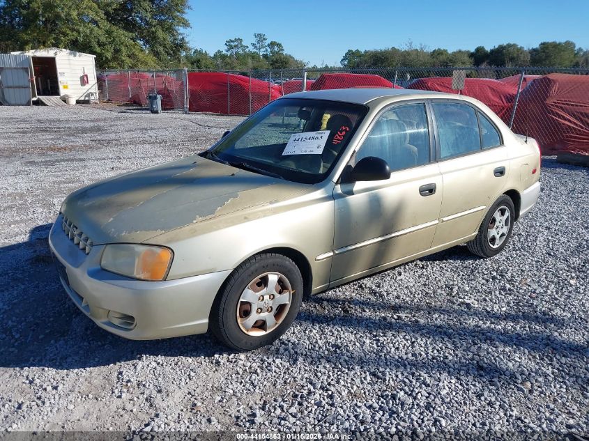 2002 Hyundai Accent Gl