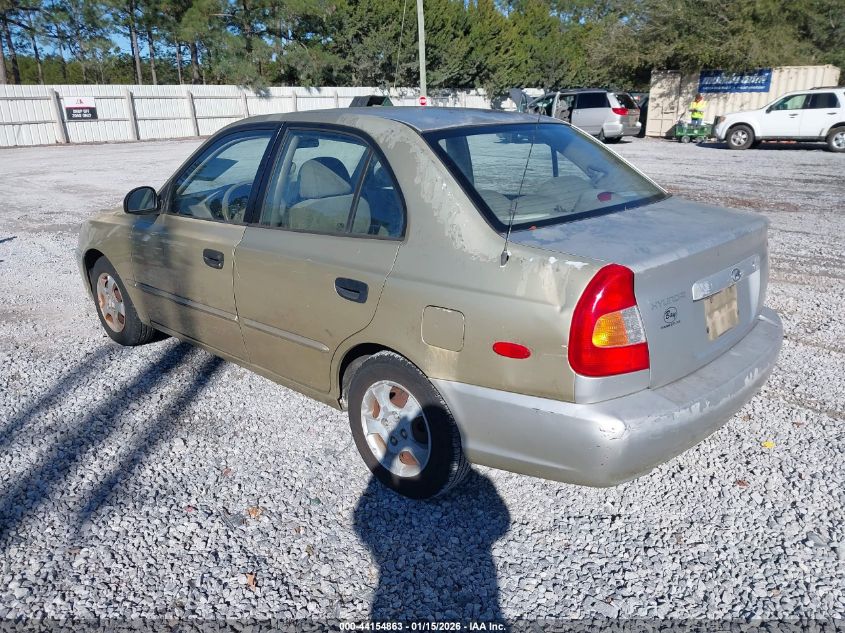 2002 Hyundai Accent Gl