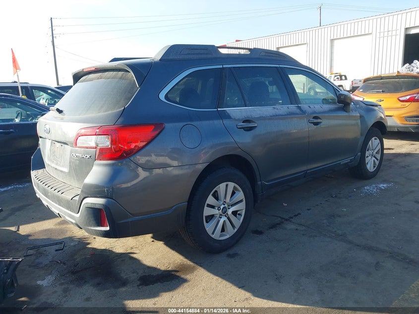 Vin: 4s4bsaac5j3303661, lot: 44650816, subaru outback 2.5i 20184