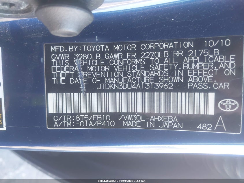2010 Toyota Prius Ii #9