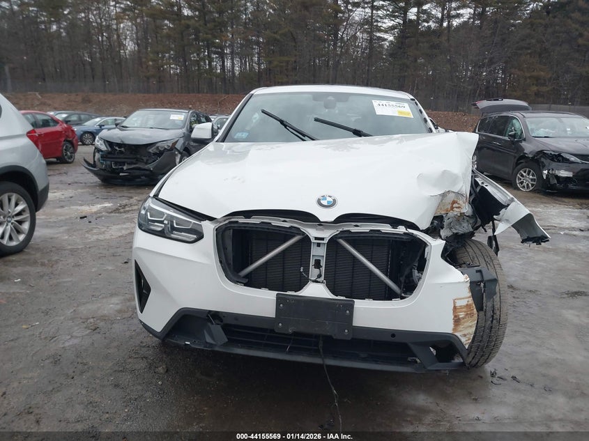 2022 BMW X4 xDrive30I VIN: 5UX33DT0XN9M44284 Lot: 44155569