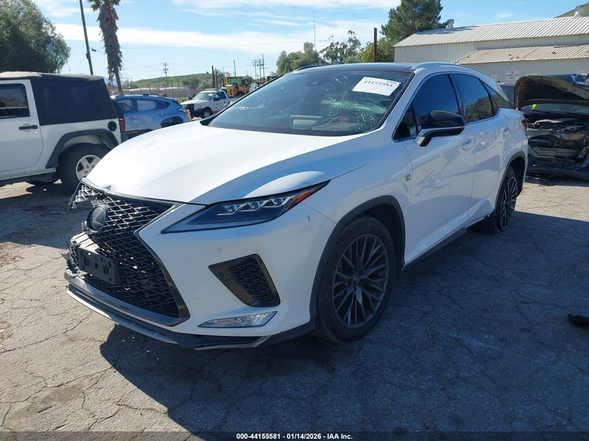 2021 Lexus Rx 350 F Sport Handling
