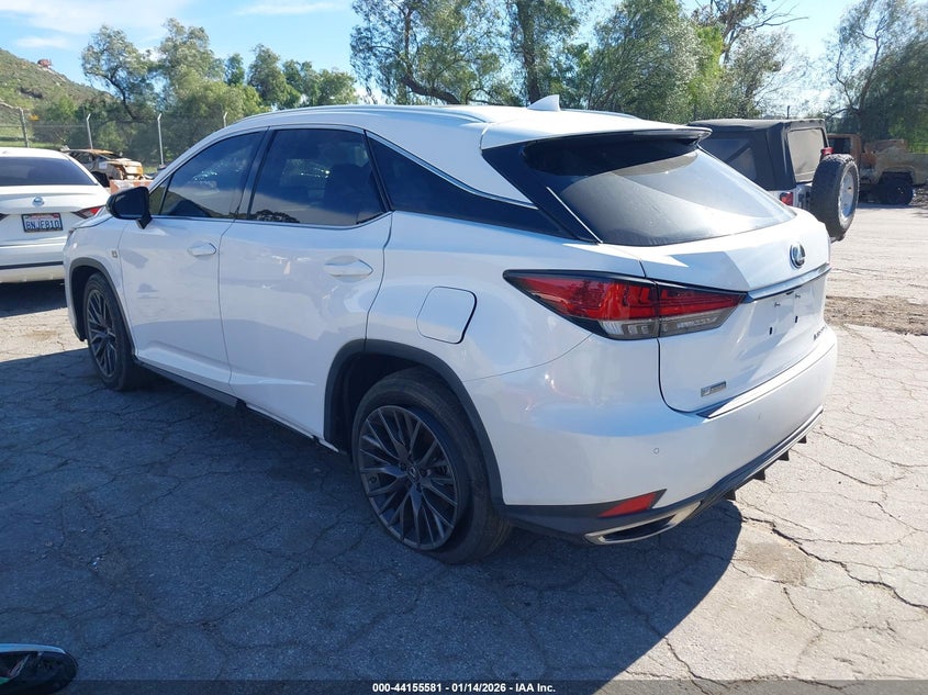 2021 Lexus Rx 350 F Sport Handling