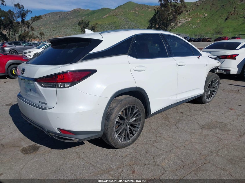 2021 Lexus Rx 350 F Sport Handling