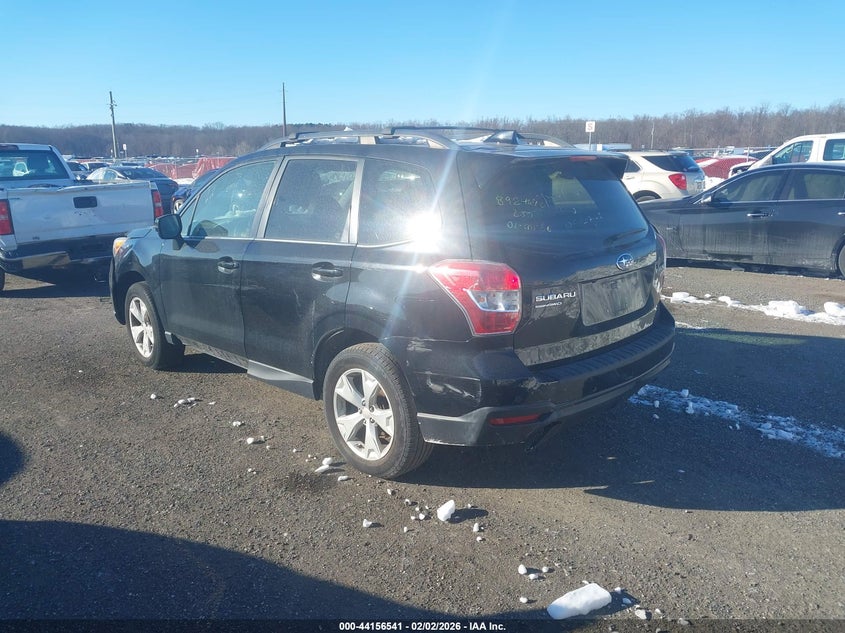 Vin: jf2sjahc0gh541038, lot: 44652487, subaru forester 2.5i limited 20163