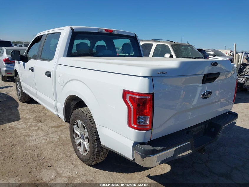Vin: 1ftew1c88gkd59011, lot: 44652511, ford f-150 xl 20163