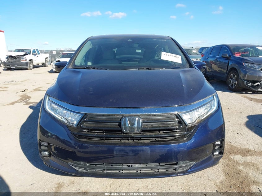 2022 Honda Odyssey Touring VIN: 5FNRL6H81NB001565 Lot: 44157304