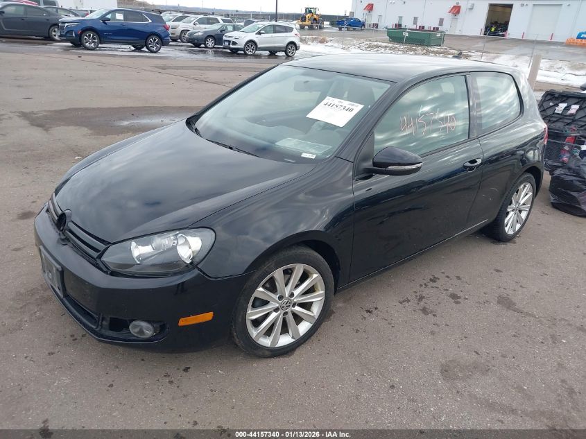 2013 Volkswagen Golf 2.0L Tdi 2-Door