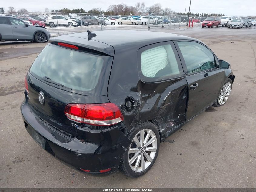 2013 Volkswagen Golf 2.0L Tdi 2-Door