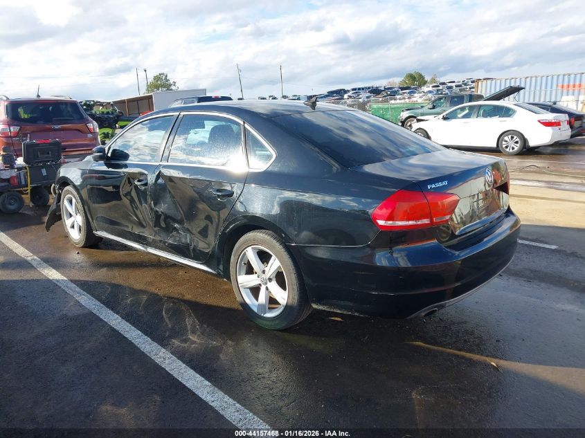 2013 Volkswagen Passat 2.5L Se