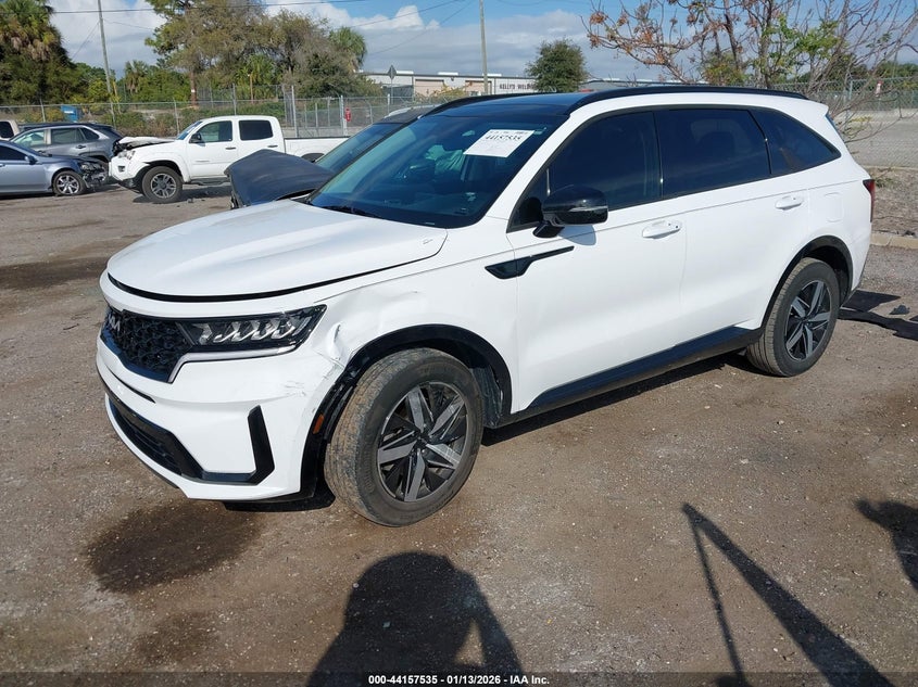 2022 KIA SORENTO 2.5L I-4 DI, DOHC, V(VIN: 5XYRL4LC7NG123839