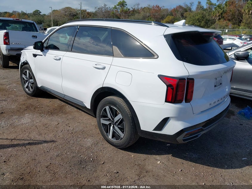 2022 KIA SORENTO 2.5L I-4 DI, DOHC, V(VIN: 5XYRL4LC7NG123839