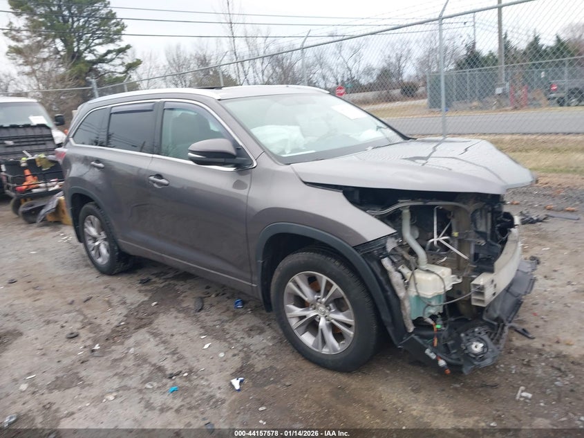 2015 Toyota Highlander Xle V6