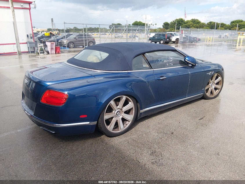Vin: scbgu3za3gc052654, lot: 44653728, bentley continental gt w12 20164