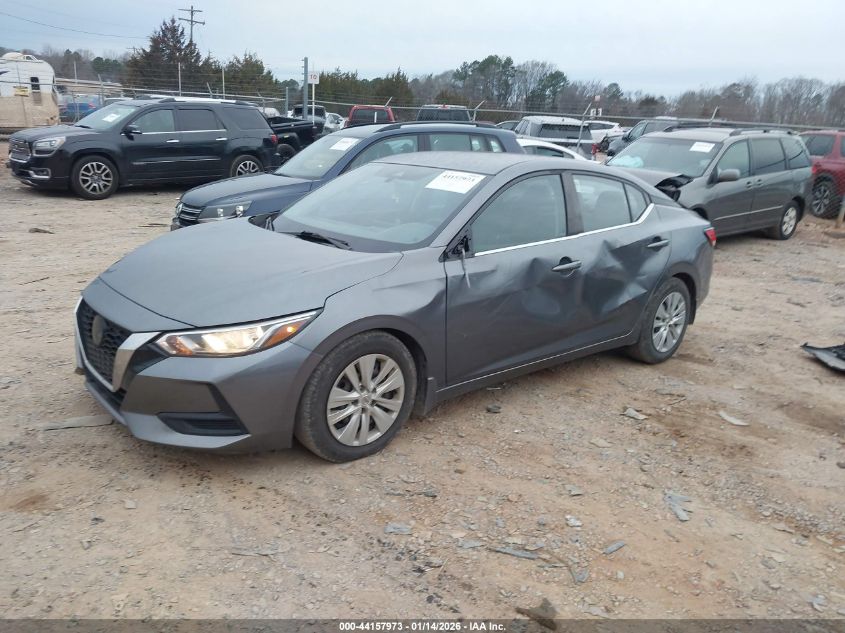 2020 Nissan Sentra S Xtronic Cvt