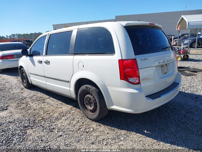 2013 Dodge Grand Caravan American Value Pkg