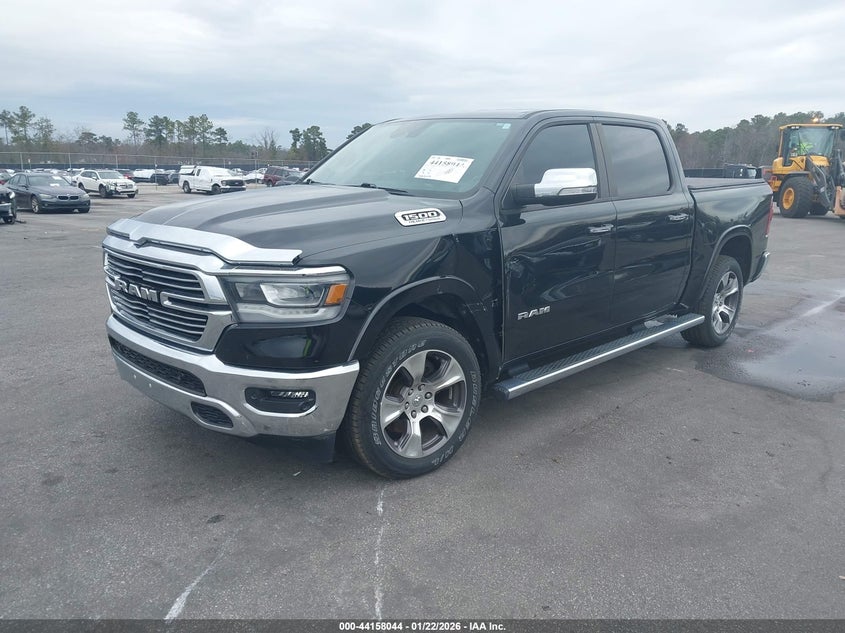 Vin: 1c6rrejt8mn502841, lot: 44653990, ram 1500 laramie  4x2 5'7 box 20212
