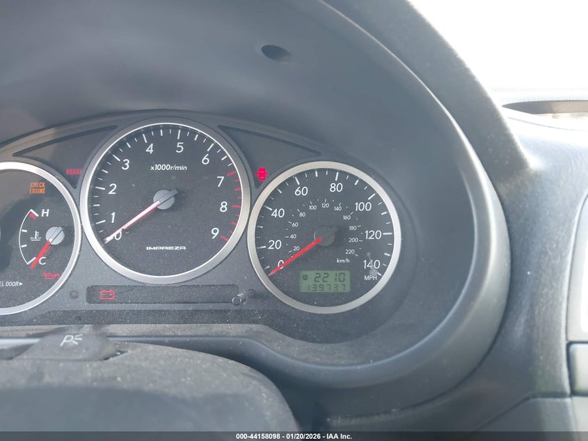 2004 Subaru Impreza Wrx VIN: JF1GG296X4G806427 Lot: 44158098