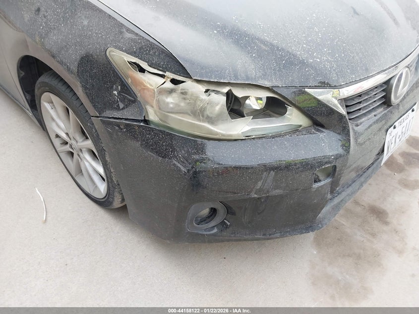JTHKD5BH5C2104696 2012 Lexus Ct 1.8 Ct 200H Premium black