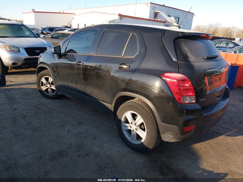 VIN 3GNCJKSB1LL283592 2020 CHEVROLET TRAX FWD LS