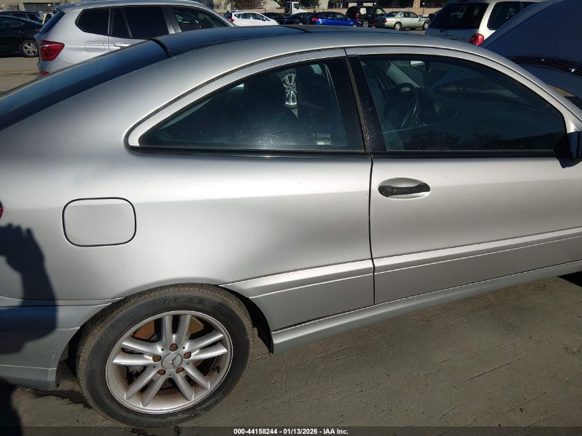 2002 Mercedes-Benz C 230 VIN: WDBRN47J02A218384 Lot: 44158244