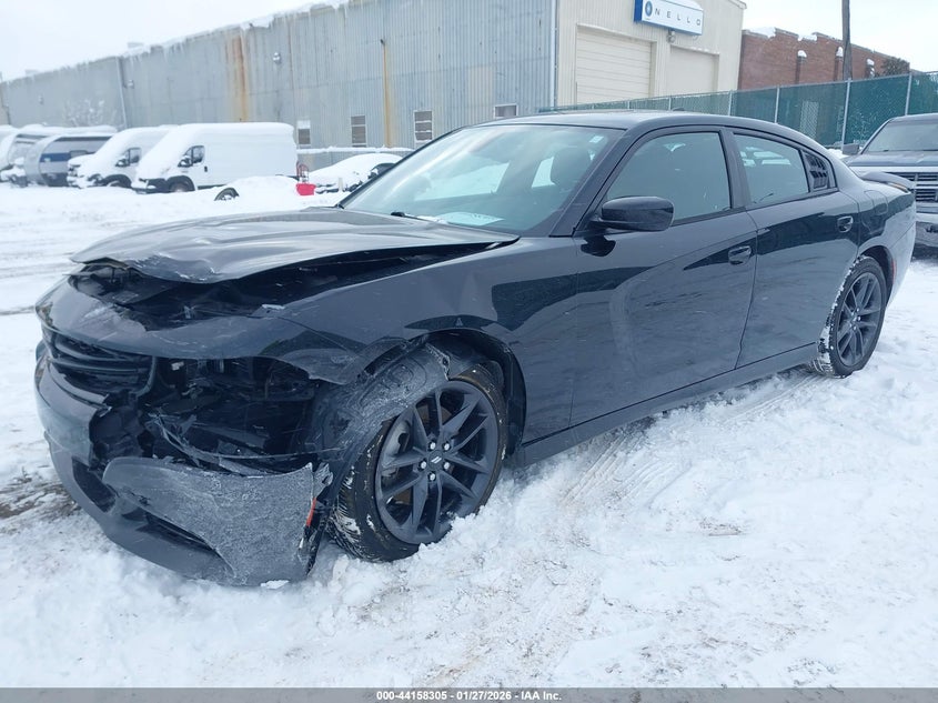 Vin: 2c3cdxjg8ph706049, lot: 44654251, dodge charger sxt awd 20232