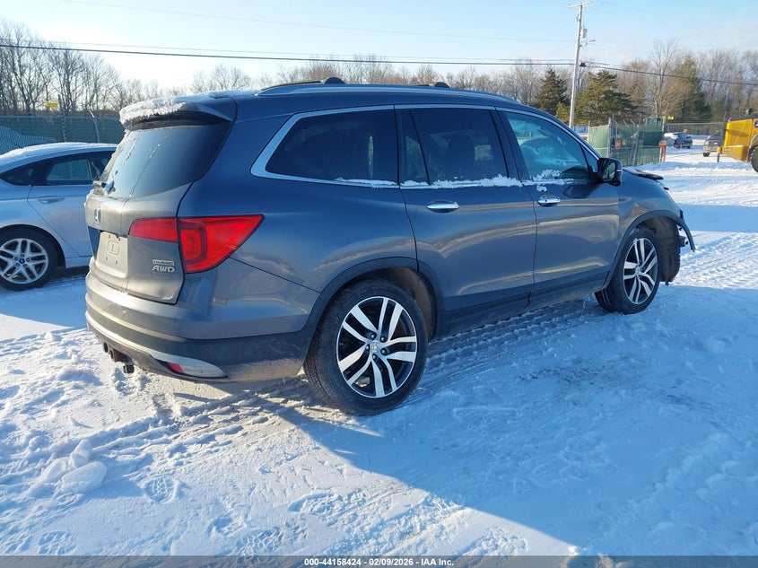 Vin: 5fnyf6h90gb116141, lot: 44654370, honda pilot touring 20164