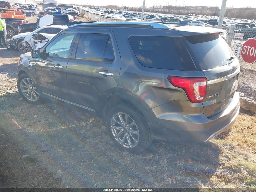 Vin: 1fm5k8f81ggb79643, lot: 44654502, ford explorer limited 20163