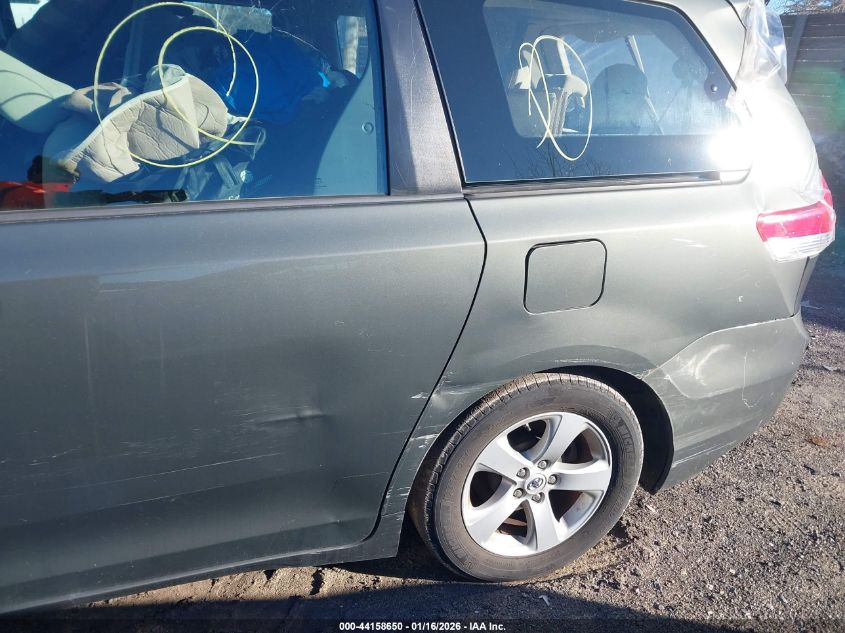 2012 Toyota Sienna Base 7 Passenger VIN: 5TDKA3DCXCS012749 Lot: 44158650