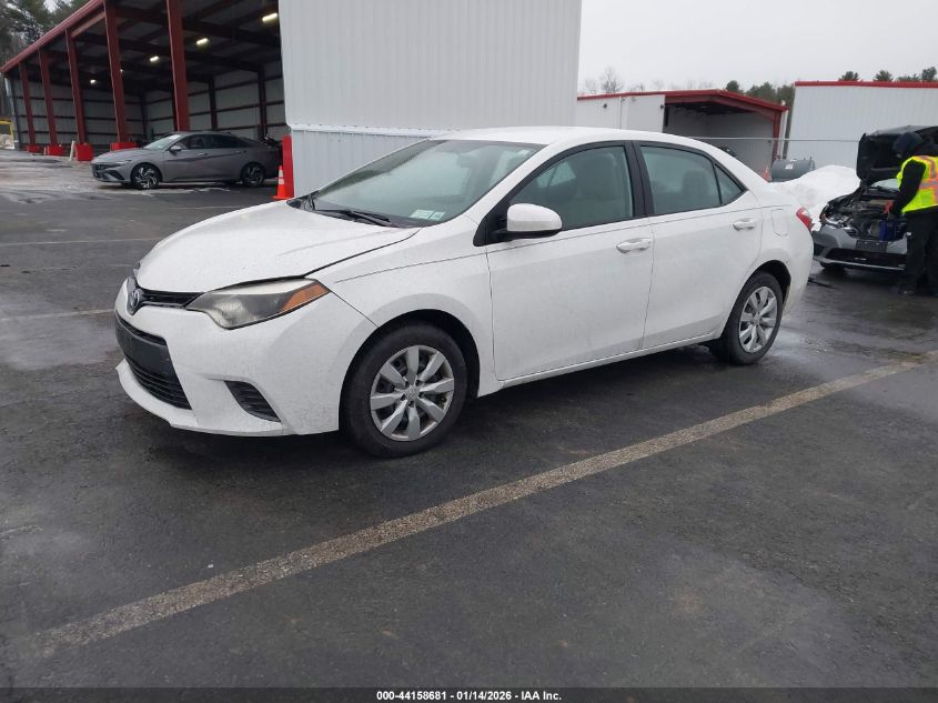 2016 Toyota Corolla Le